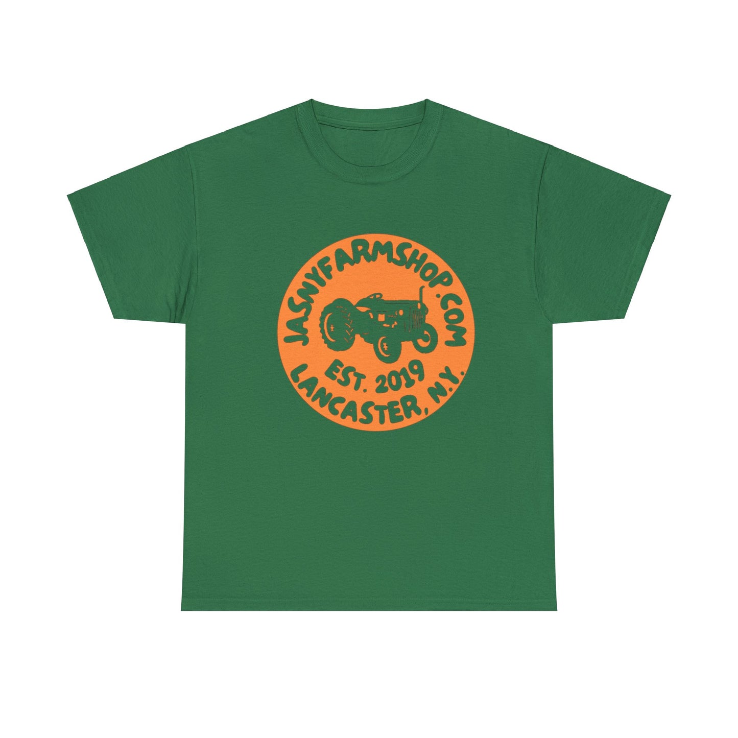 Jasny Farm Shop Logo Unisex Heavy Cotton Tee