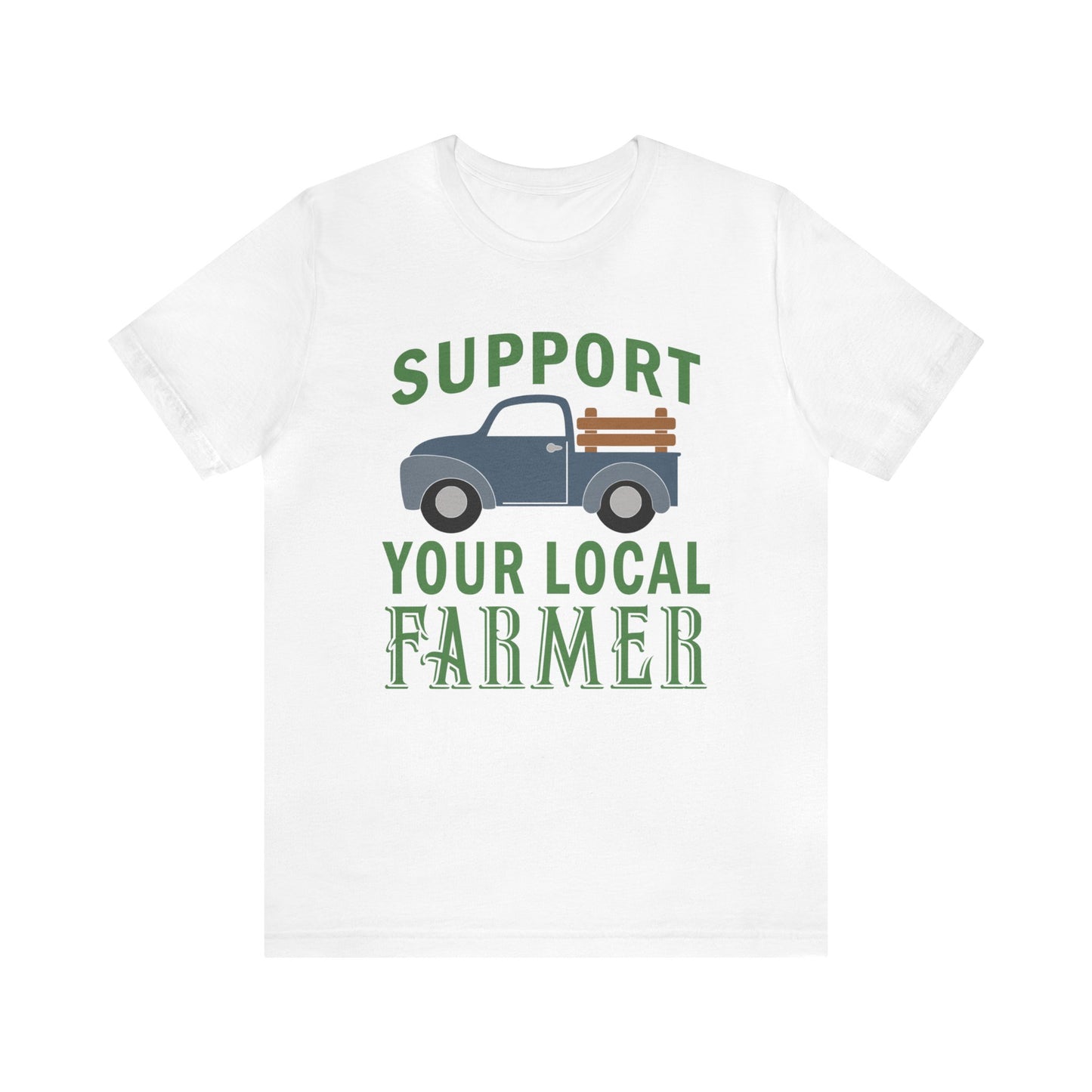 Support Farmer Unisex Jersey Short Sleeve Tee