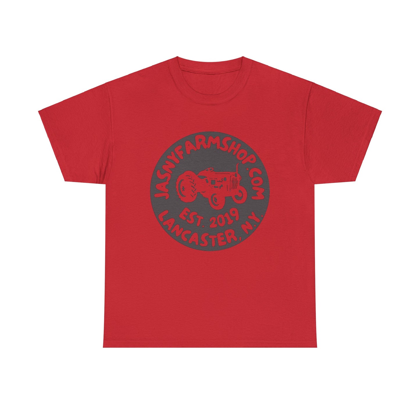 Jasny Farm Shop Logo Unisex Heavy Cotton Tee